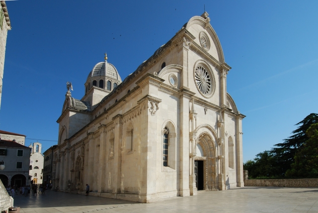 Cathédrale de Sibenik en Croatie